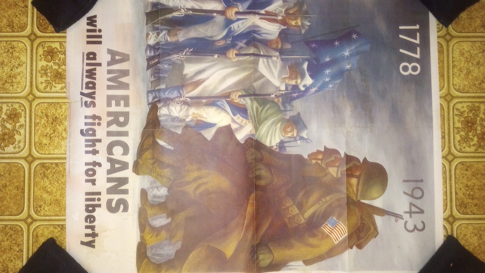 Original 1943 poster, Original 1943 poster,
