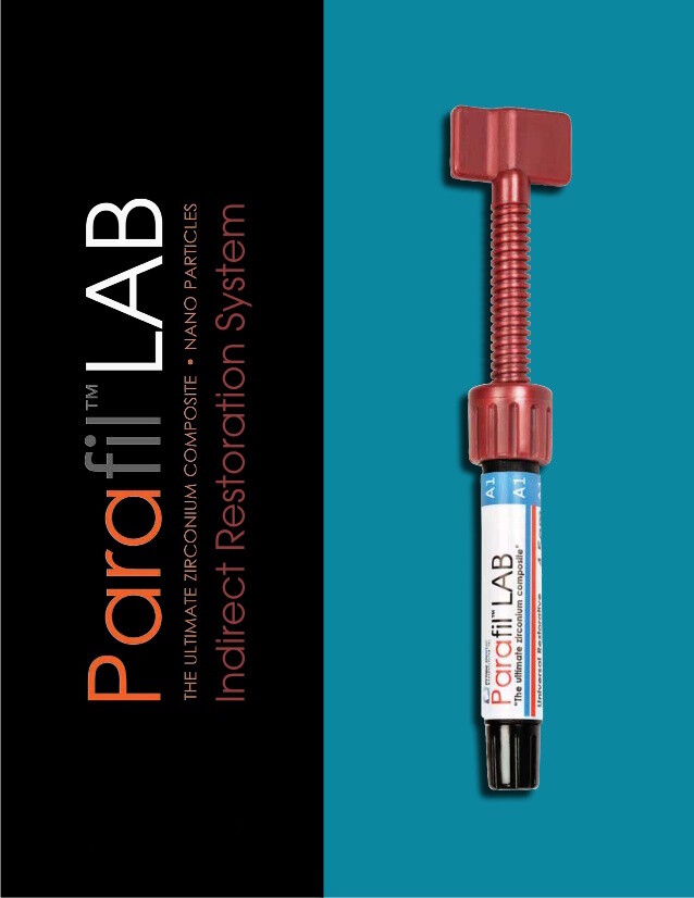 Parafil LAB 4.5g Zirconium Composite Shade A1 for Crown Bridge Inlay & Veneers