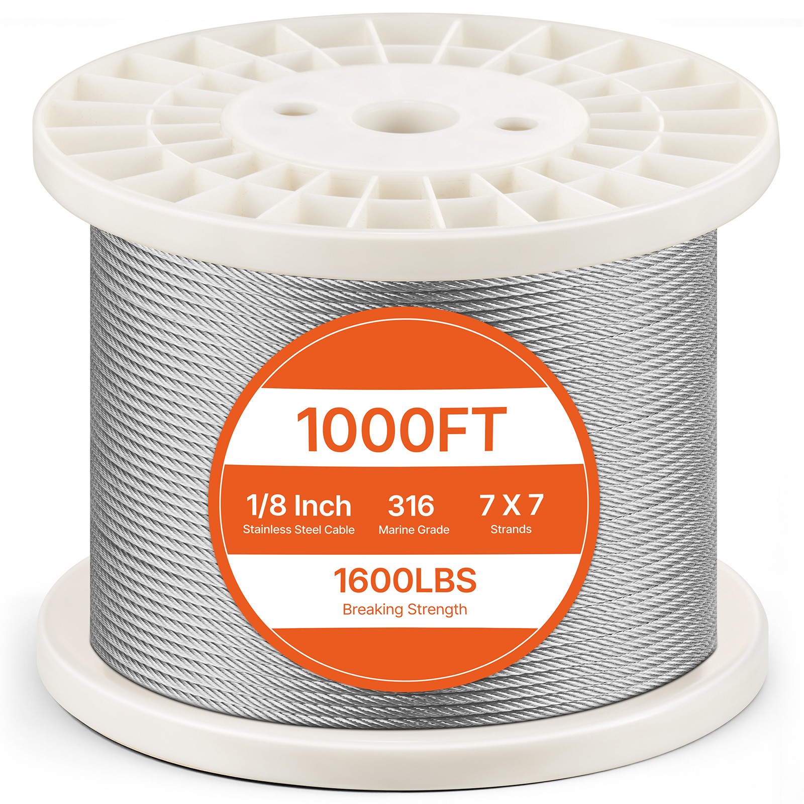 Uimoso T316 Stainless Steel Cable 1/8