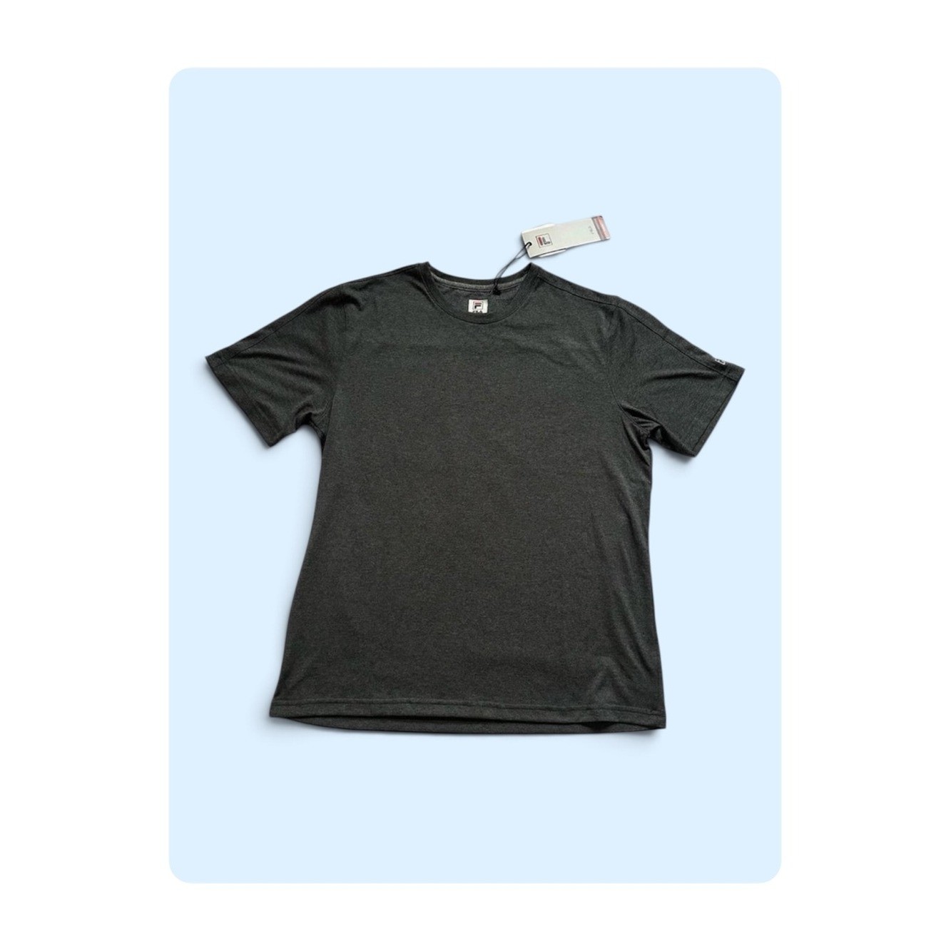 Fila Performa|Energy + UV Tennis NWT Casual Crewneck T-shirt Dark Grey M