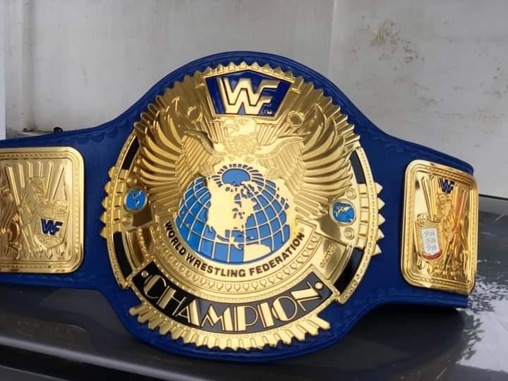 WWF Big Eagle Attitude Era Championship Tittle Belt 6mm Brass CNC HD Engraved