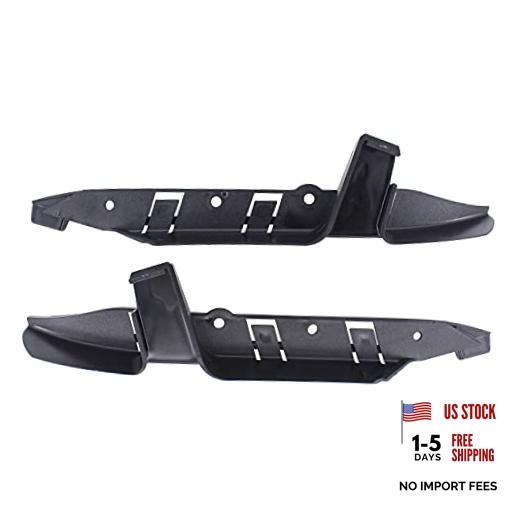 Front Left and Right Side Bumper Bracket Guide Supports