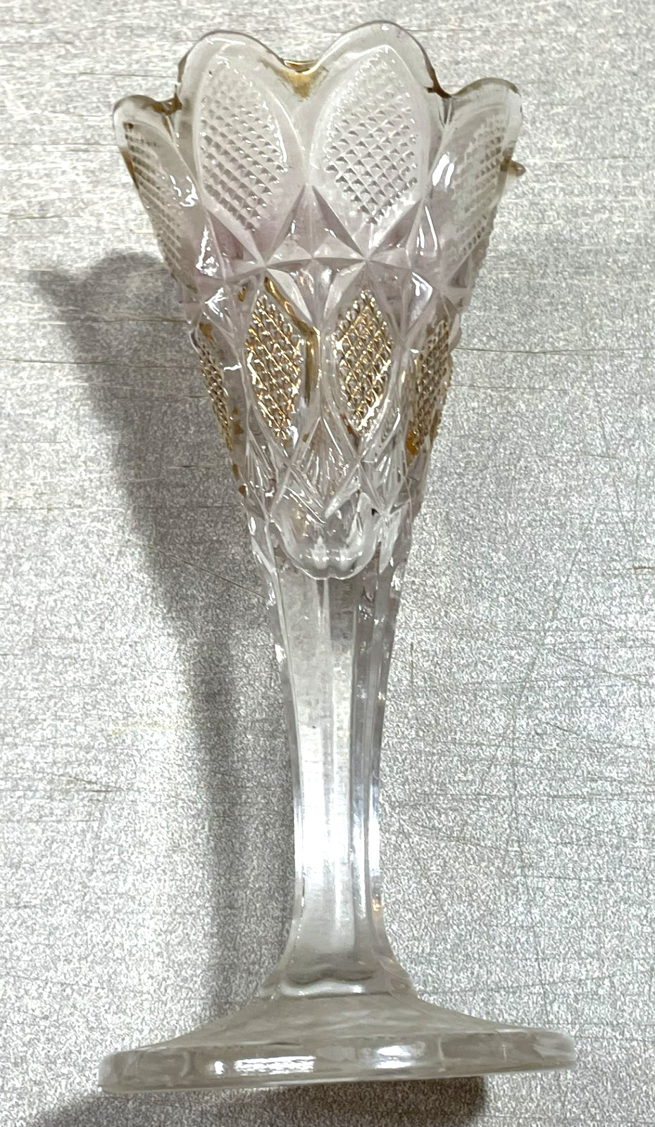 Antique 1897 EAPG U.S. Glass Balder Vase Pennsylvania #15048 Antique 1897 EAPG U.S. Glass Balder Vase Pennsylvania #15048