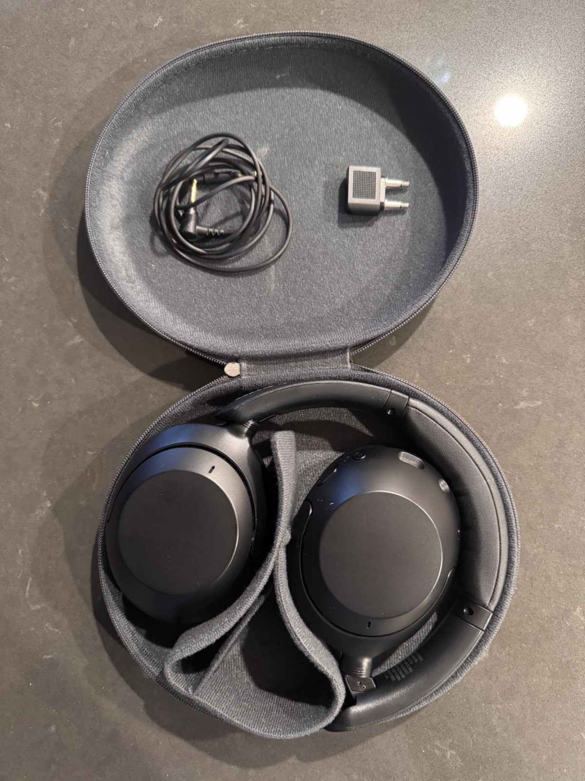Sony WH-XB910N Bluetooth Headphones - Black w/Case and Cables Sony WH-XB910N Bluetooth Headphones - Black w/Case and Cables
