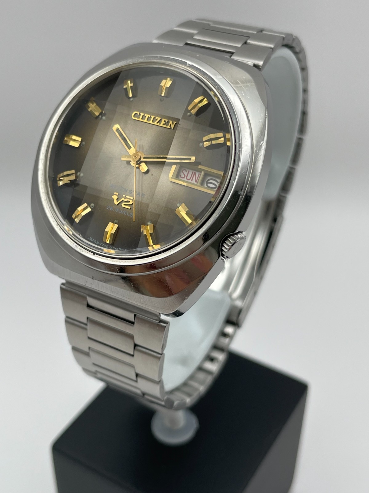 CITIZEN Seven Star  V2 Men\'s  26 Jewels Automatic  1973 Vintage  Watch Japan