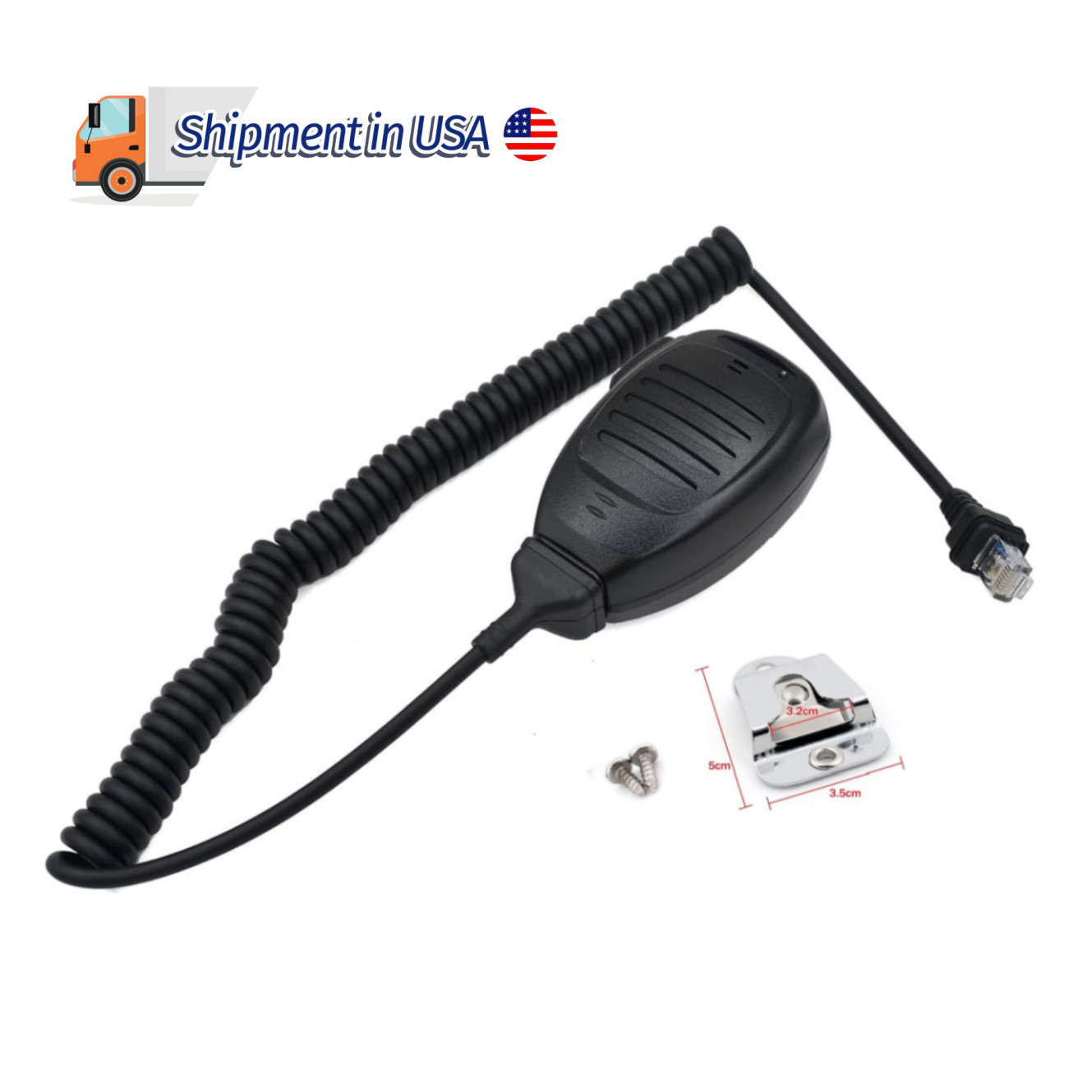 KMC-35 Microphone Standard Dynamic Mobile Radio 8 Pin Speaker Mic FOR Kenwood KMC-35 Microphone Standard Dynamic Mobile Radio 8 Pin Speaker Mic FOR Kenwood