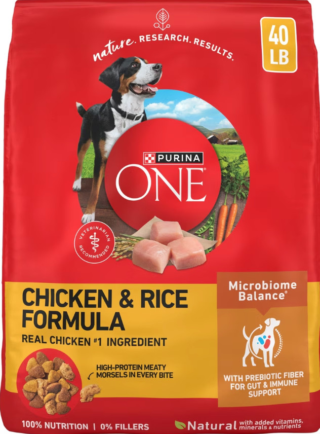 NWT Purina ONE Digestive Gut Health Chicken Rice Dry Dog Food 40 Lb High Protein NWT Purina ONE Digestive Gut Health Chicken Rice Dry Dog Food 40 Lb High Protein