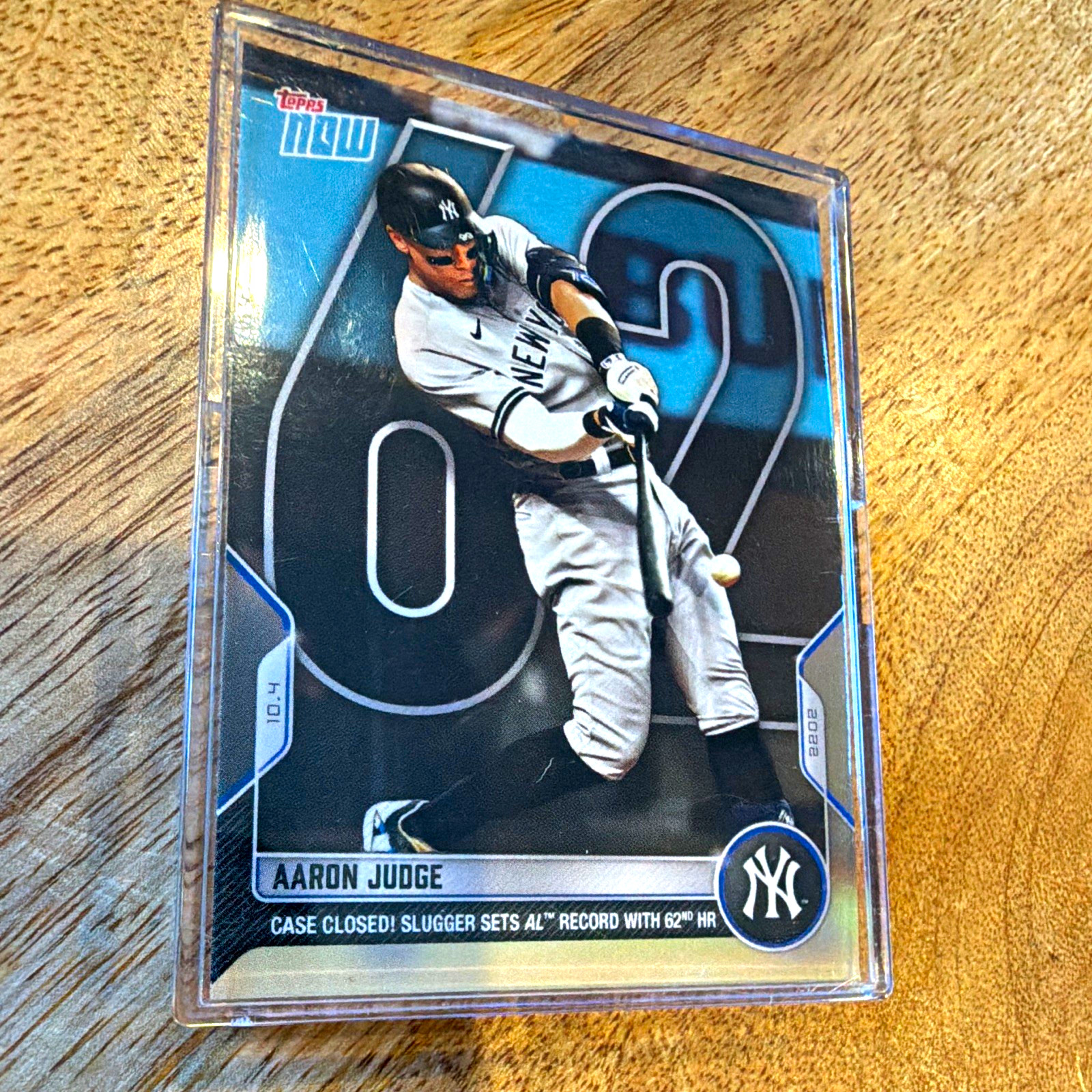 Topps 2022 Topps Now Aaron Judge New York Yankees #1012 Base Set Card Topps 2022 Topps Now Aaron Judge New York Yankees #1012 Base Set Card