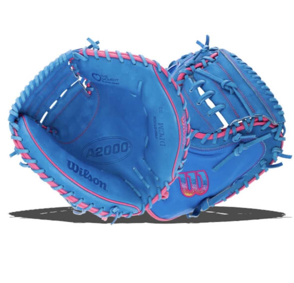 Wilson A2000 33 Inch CM33 Catchers Mitt Love The Moment Autism Awareness NWT