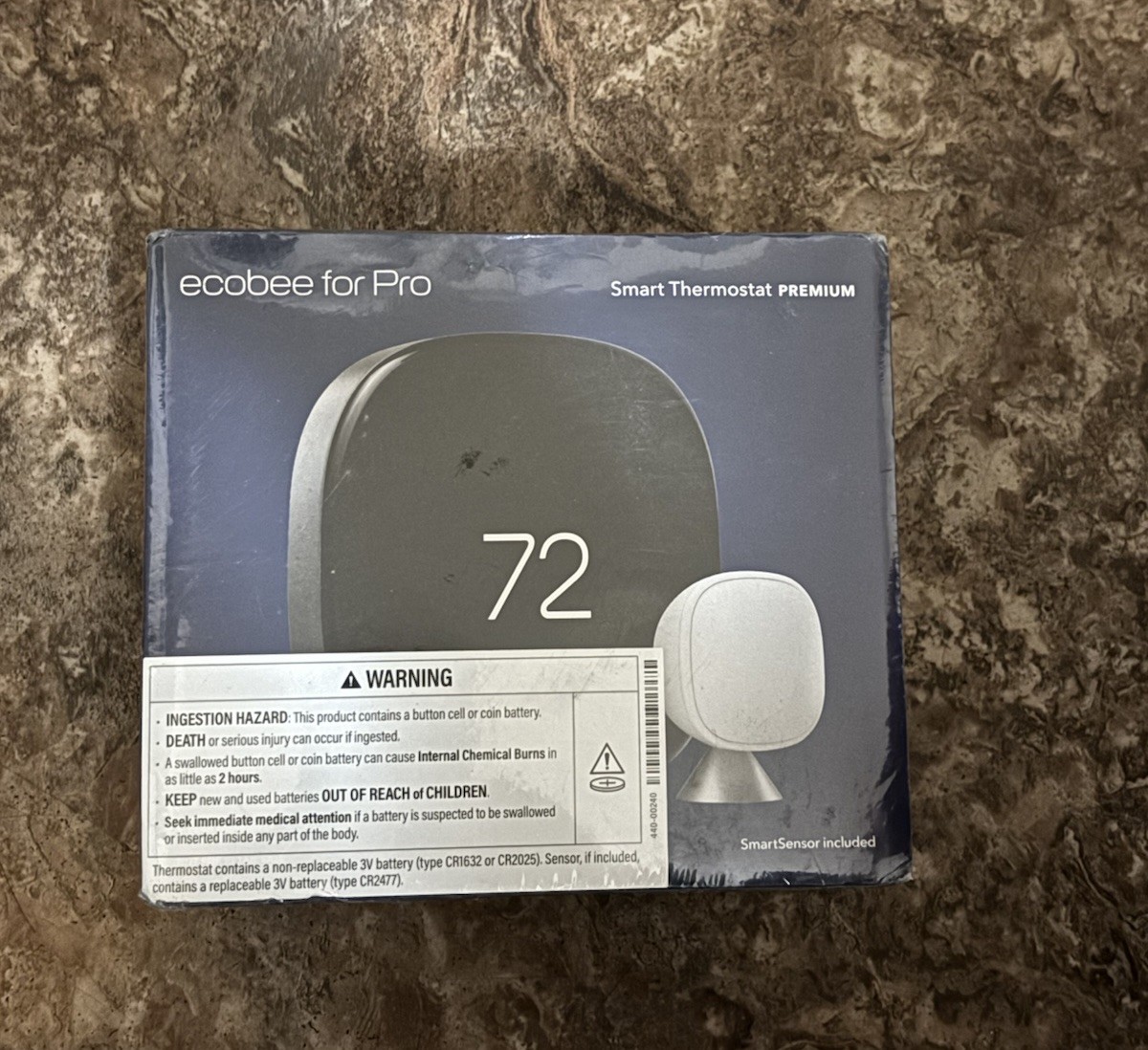 Ecobee for PRO Smart Thermostat Premium - EB-STATE6P-01- Sealed