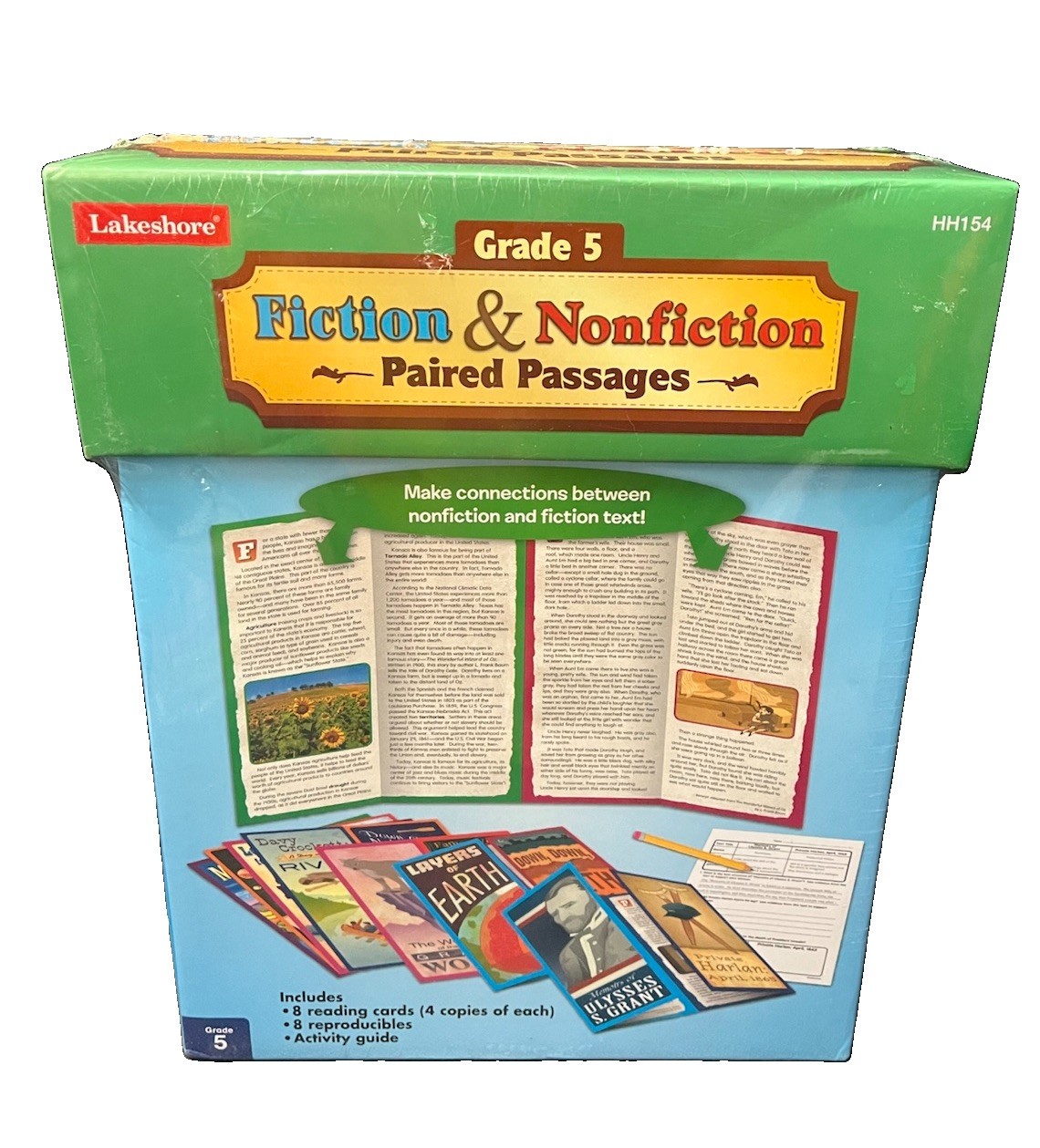Lakeshore Learning Reading Kit-FICTION & NON-FICTION Paired Passages Gr 4-5 NEW Lakeshore Learning Reading Kit-FICTION & NON-FICTION Paired Passages Gr 4-5 NEW