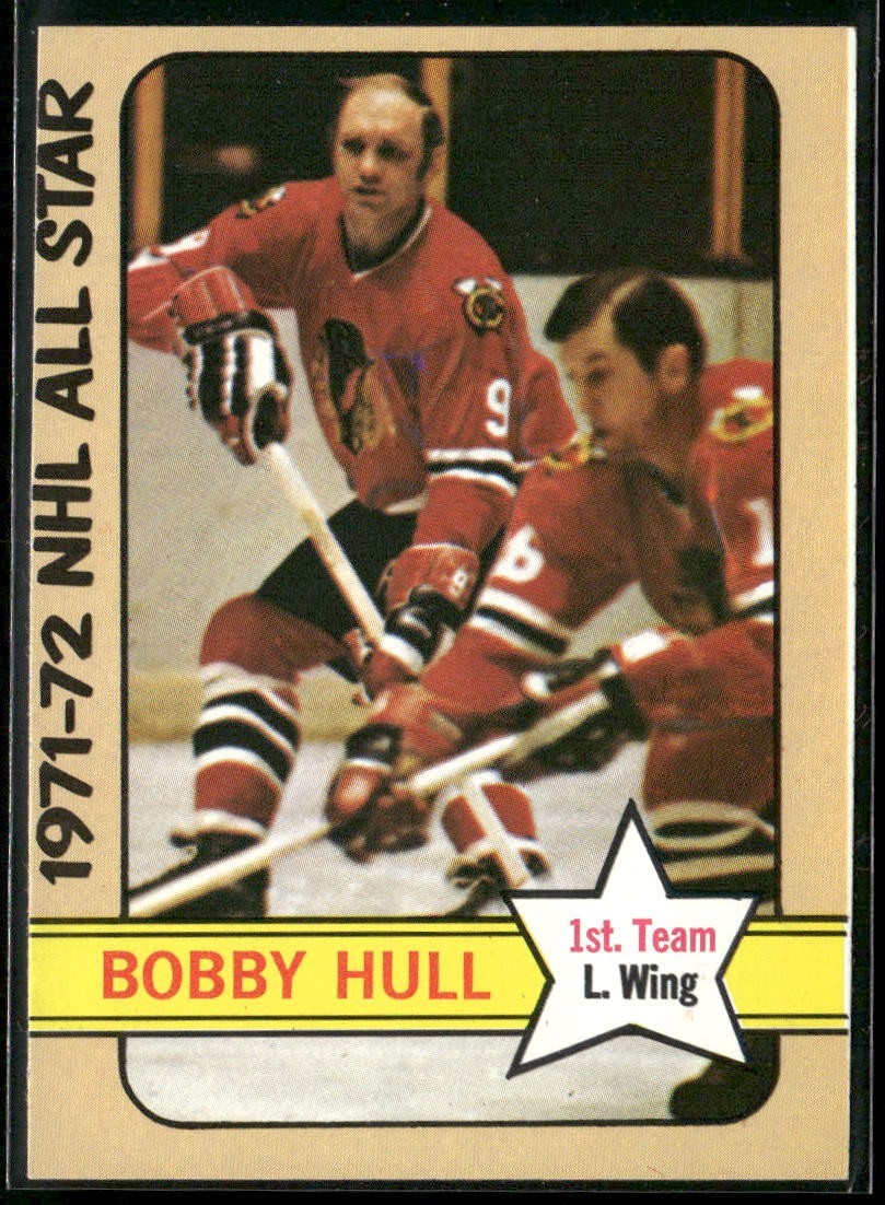 1972-73 Topps - All Star Bobby Hull #126 ~ EX/MT ~