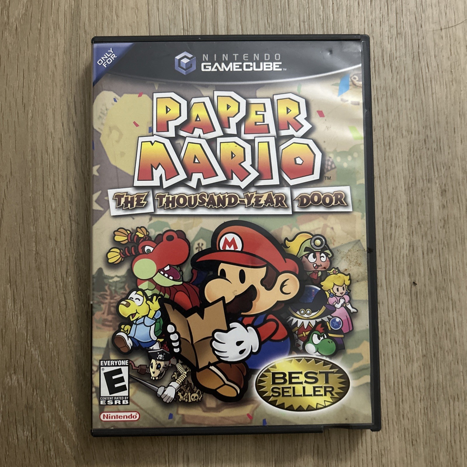 Paper Mario: The Thousand-Year Door (Nintendo, 2004) Complete CIB w/ Manual