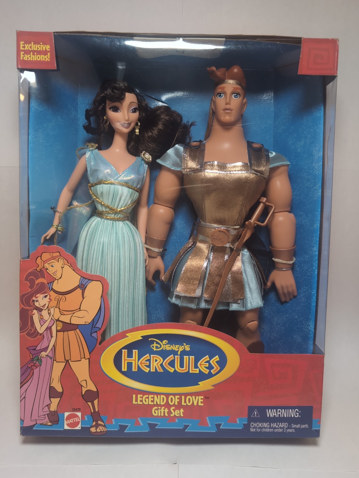 Mattel Disney’s Hercules: Legend of Love - Hercules & Megara Gift Set (1997)
