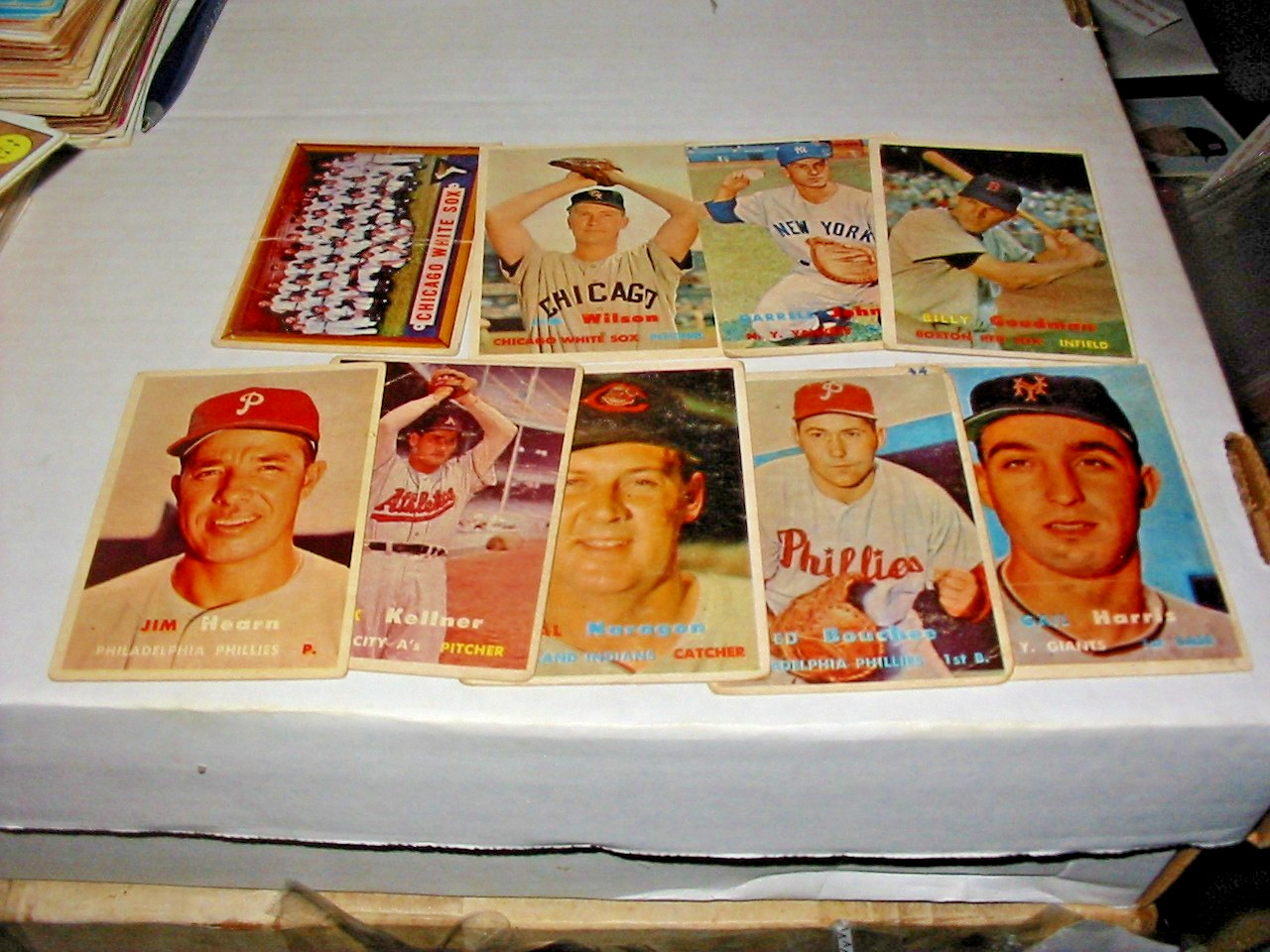 1957 Topps 9 Card Value Lot All 4th Series Rare Cards 1957 Topps 9 Card Value Lot All 4th Series Rare Cards
