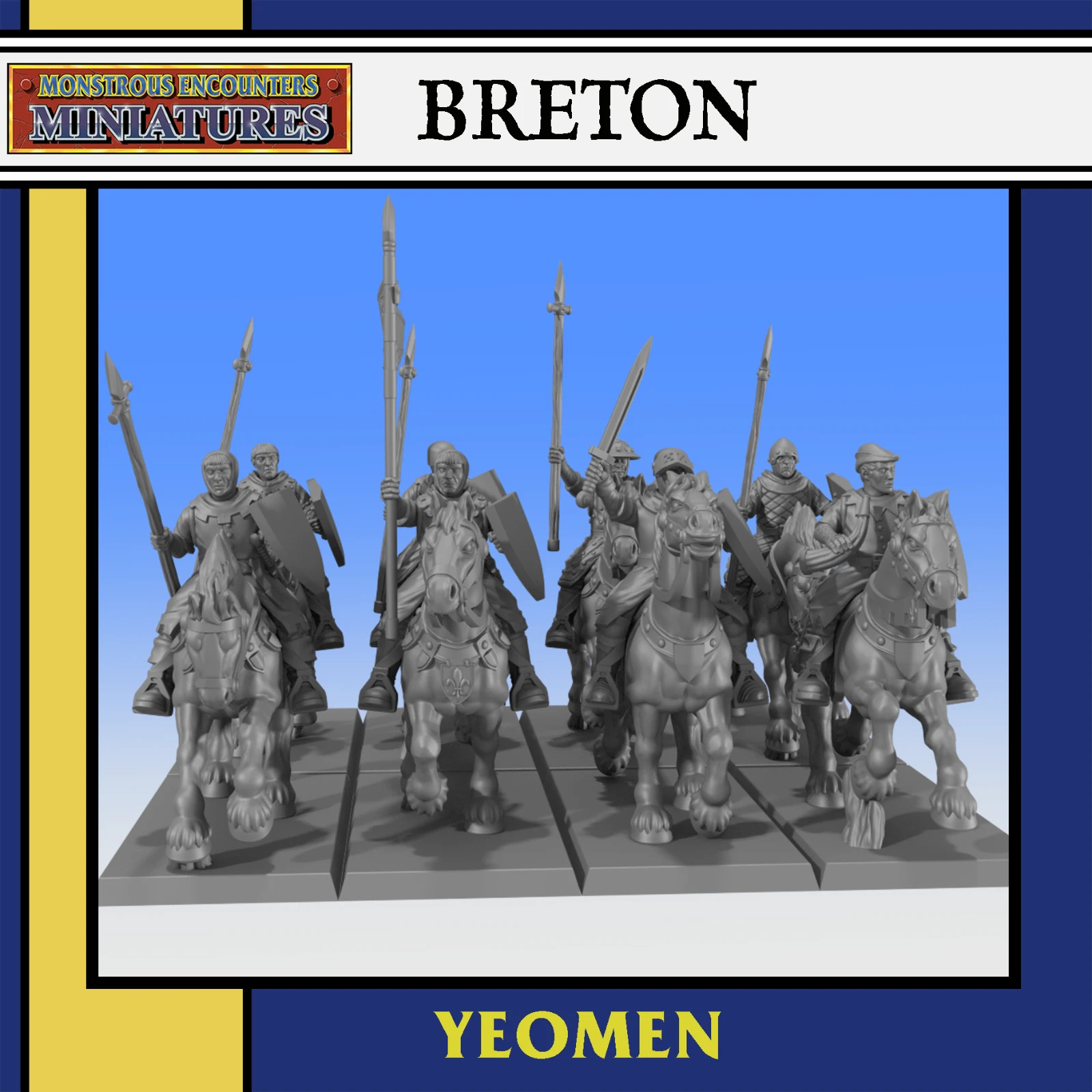 Monstrous Encounters 28mm Breton Yeonman