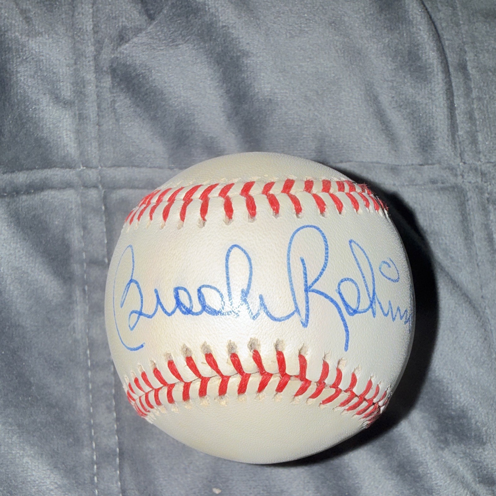 Brooks Robinson Single Signed American League Baseball not authenticated