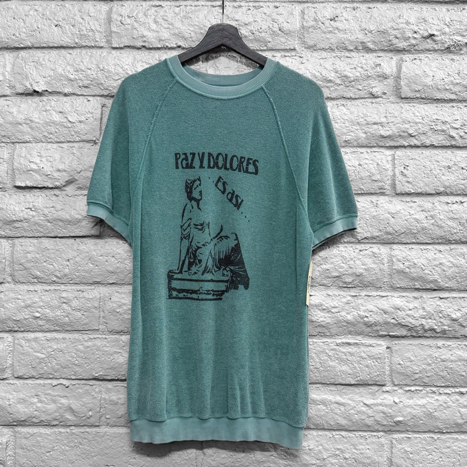 Margiela Paz Y Dolores T Shirt Men’s Martin Blue Green