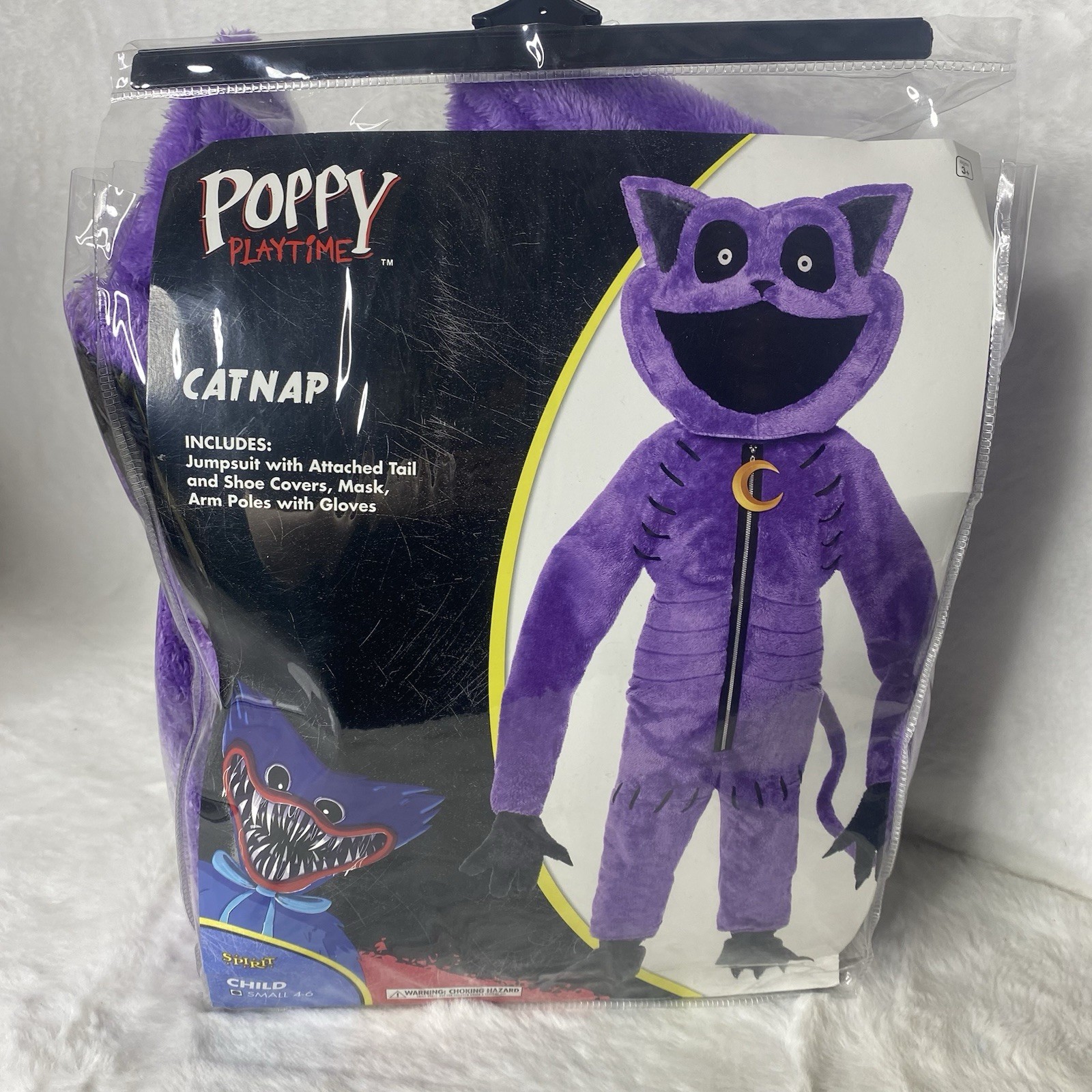 Spirit Halloween Kids CatNap Costume Poppy Playtime Size Large 12-14 BRAND NEW