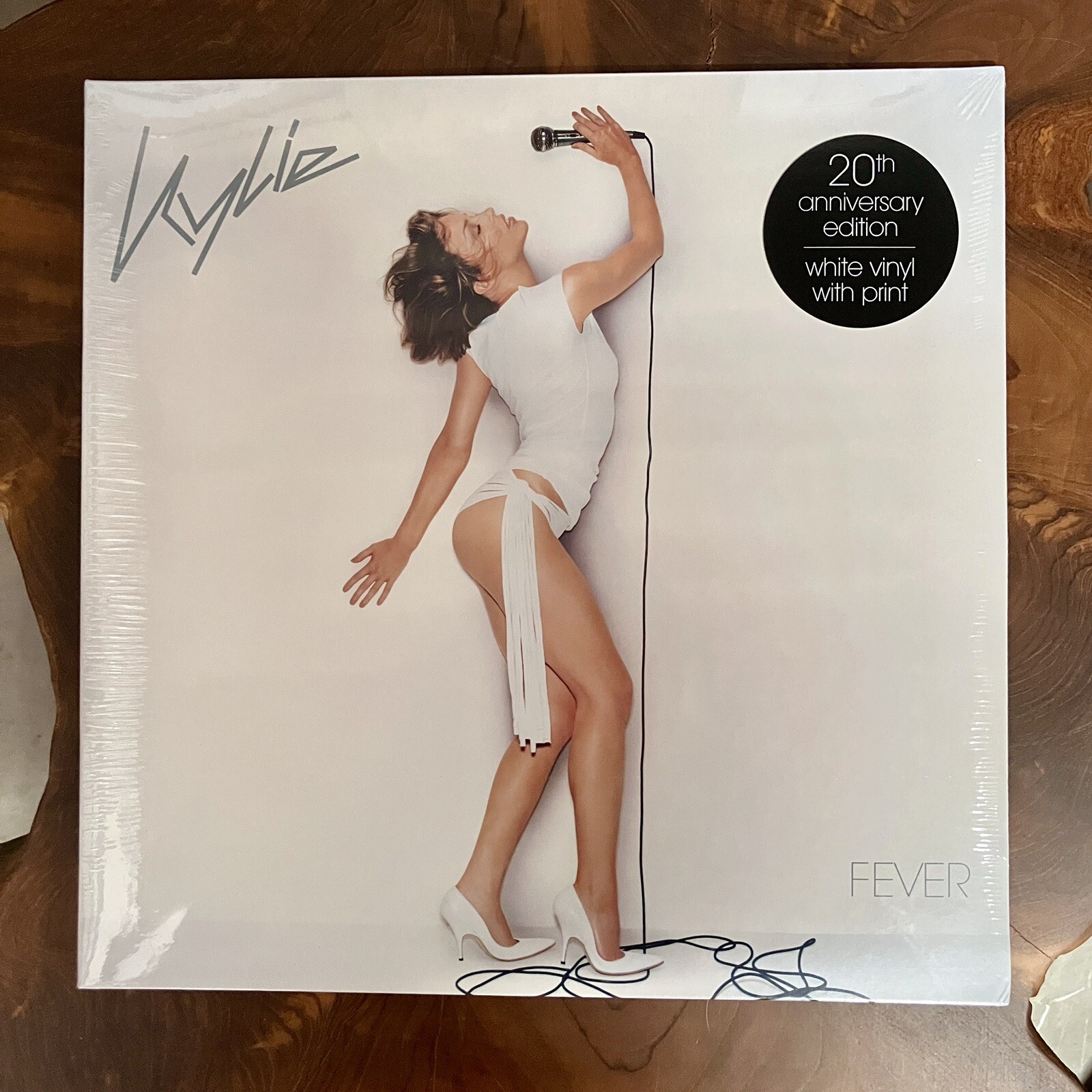 Kylie Minogue Fever 20th Anniversary Edition White Vinyl Limited Edition