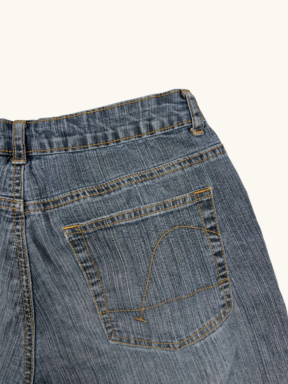 Guess Jeans Venice Bootcut Medium Wash Low Rise Stretch Denim Size 24