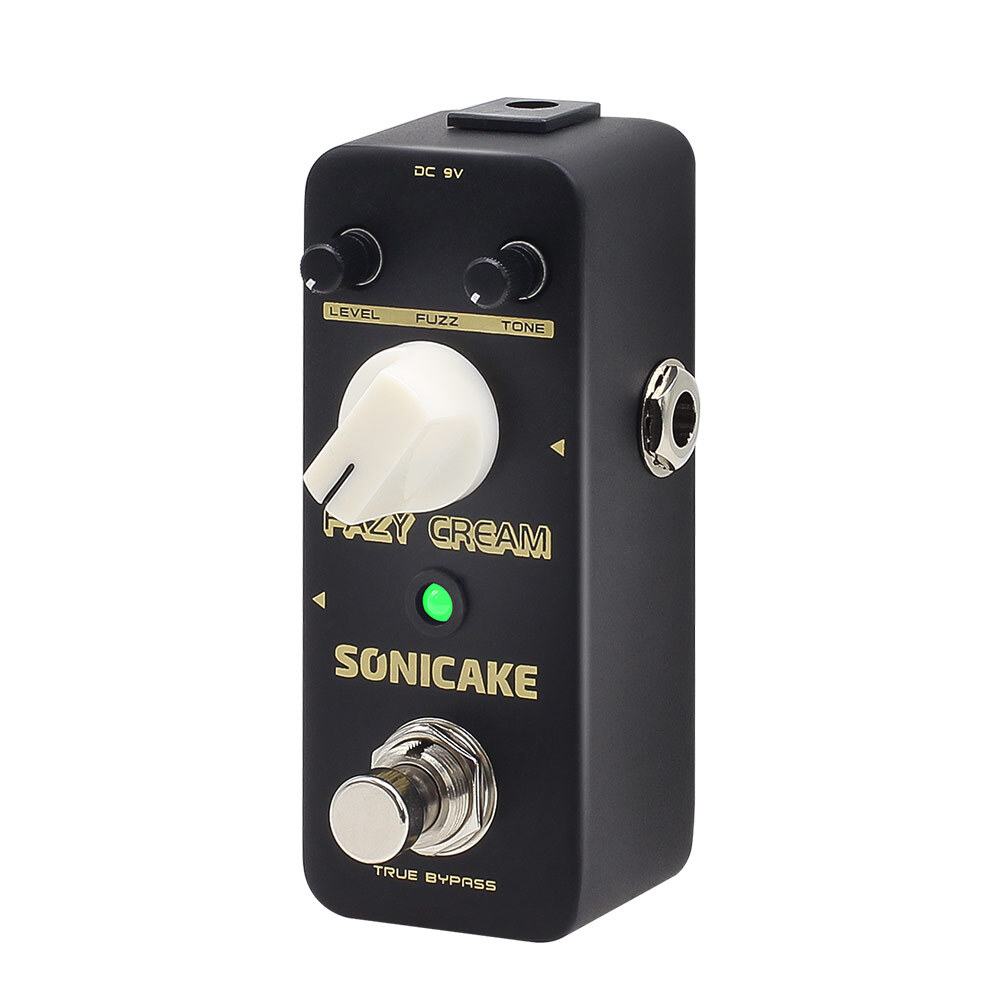 SONICAKE Fazy Cream True Bypass Vintage Fuzz Classic Guitar Effects Pedal US