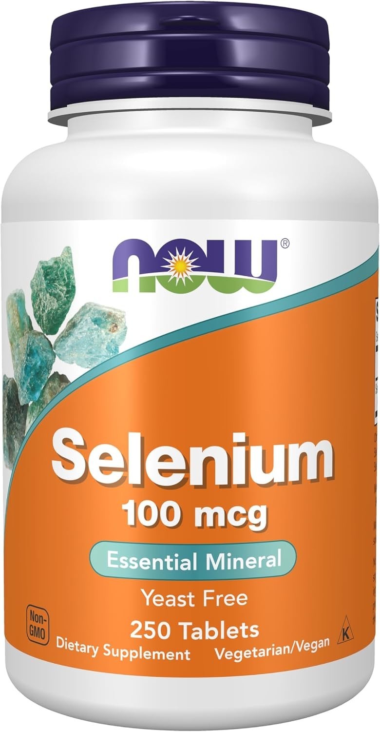 NOW Foods Supplements, Selenium (L-Selenomethionine) 100 mcg, Essential Mineral* NOW Foods Supplements, Selenium (L-Selenomethionine) 100 mcg, Essential Mineral*