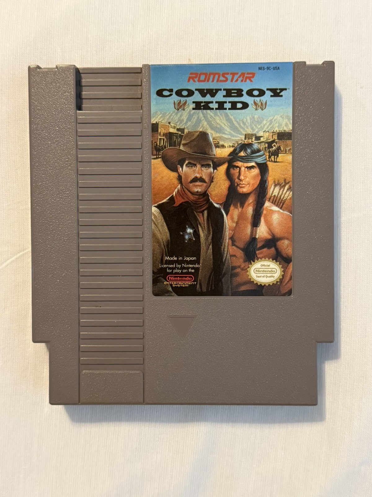 RARE Cowboy Kid Nintendo NES Game 1992 Authentic Cartridge Tested & Working