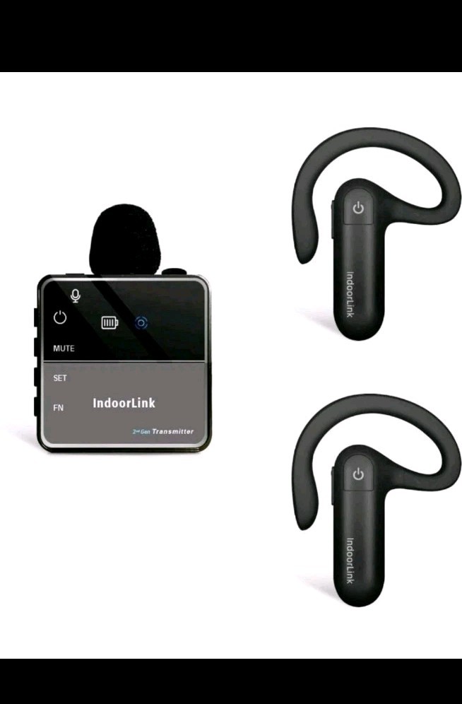 IndoorLink Lavalier Whisper Wireless Tour Guide System (New) IndoorLink Lavalier Whisper Wireless Tour Guide System (New)