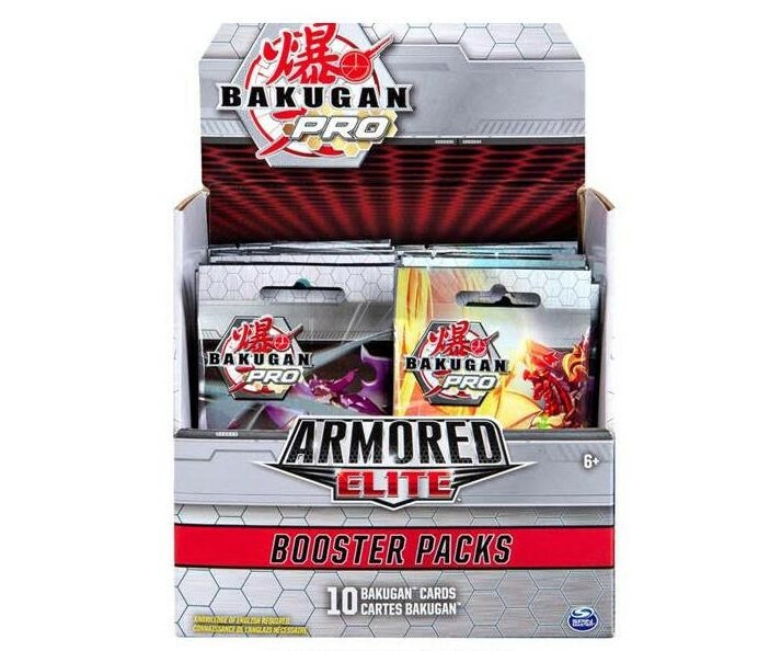 Bakugan Pro Armored Elite TCG, 36 Booster Packs - Booster Box, 10 cards per pack
