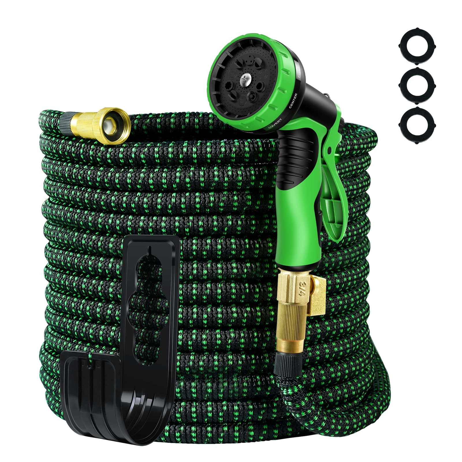 Stronger Deluxe Expandable Flexible Garden Water Hose (25,50,75,100,150FT)Hose