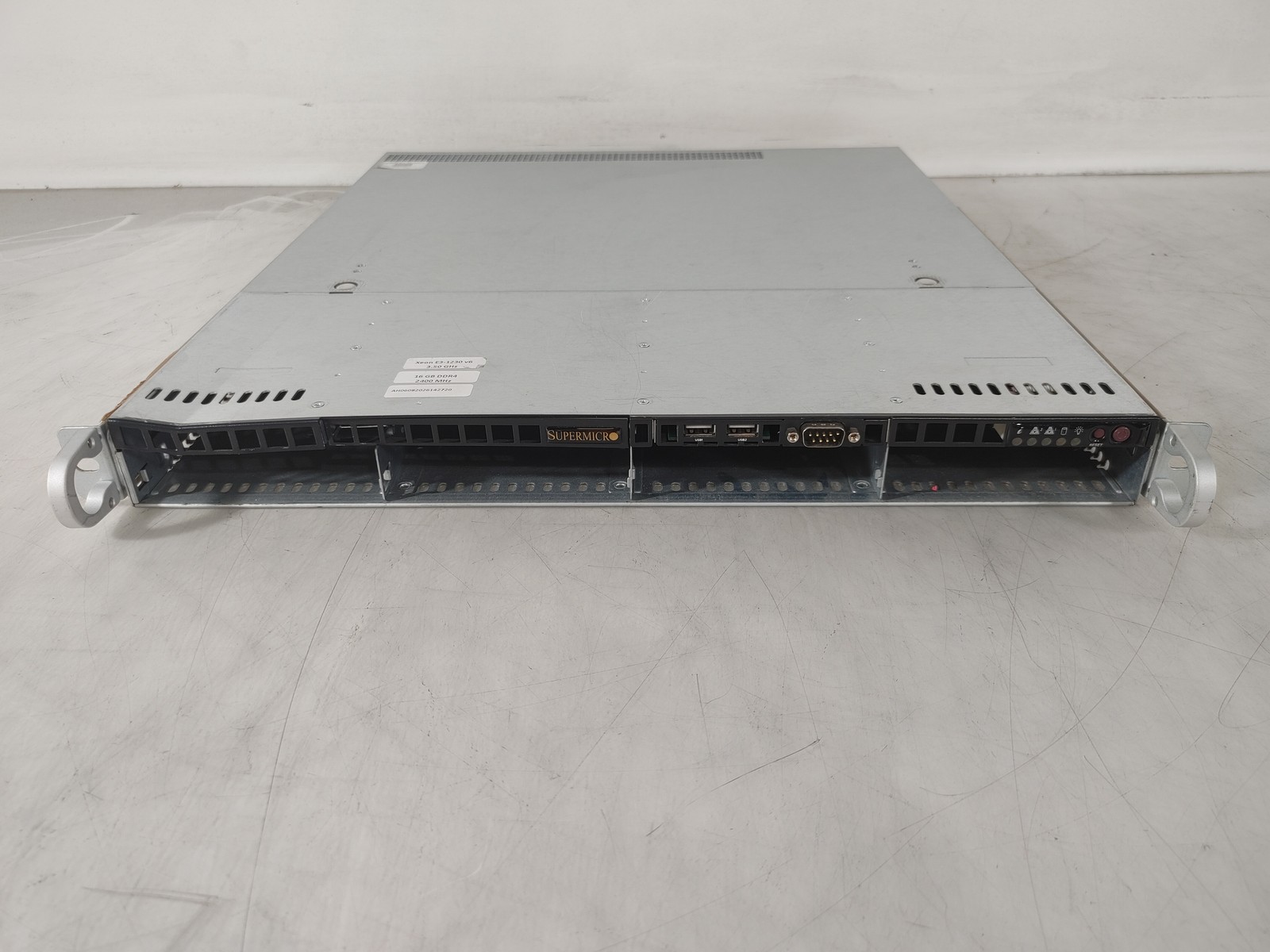 SuperMicro CSE-813M 3.50 GHz Intel Xeon E3-1230 v6 16 GB DDR4 Server No