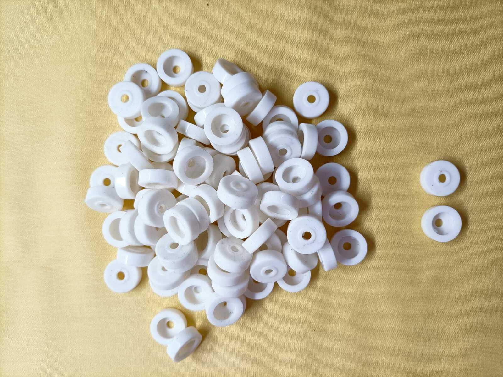 100pc Laparoscopic Washer 3mm Silicon Rubber for Trocar Reusable Instruments