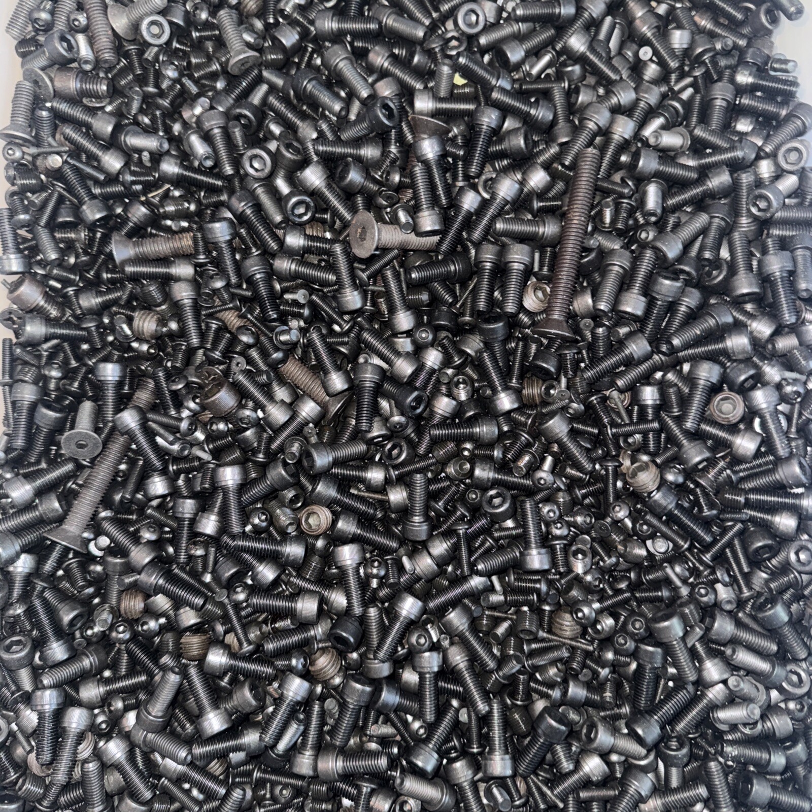 20LB LOT OF NEW ASSORTED Socket Head Screw Black Oxide