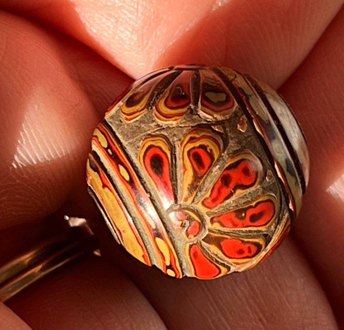Vintage Japanese Ojime bead, excellent Vintage Japanese Ojime bead, excellent