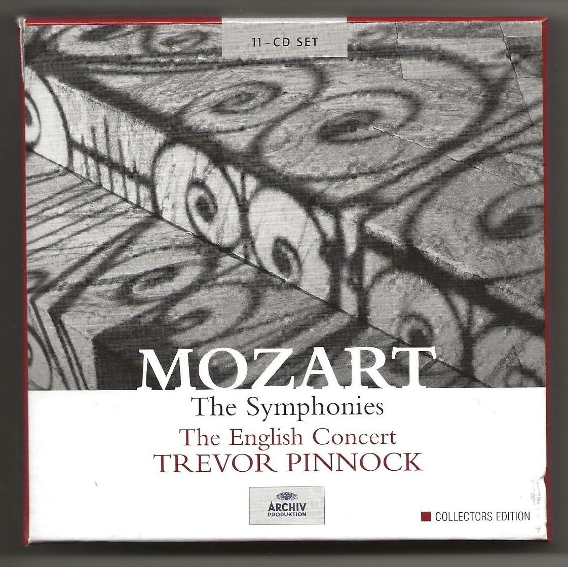 MOZART : THE SYMPHONIES - Trevor Pinnock - The English Concert - 11 CD SET EX MOZART : THE SYMPHONIES - Trevor Pinnock - The English Concert - 11 CD SET EX