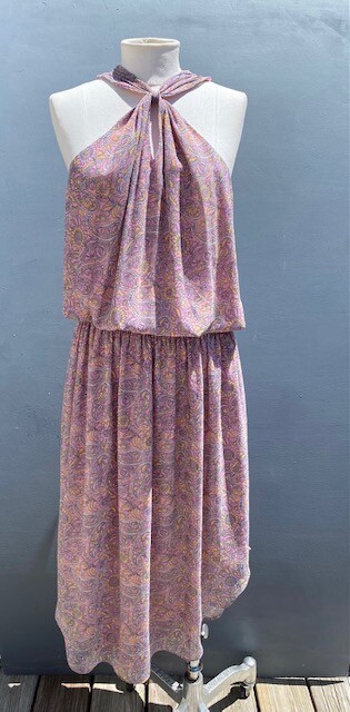 RAMY BROOK KENT HALTER NECK PAISLEY PRINT DRESS SIZE MEDIUM-$485 RAMY BROOK KENT HALTER NECK PAISLEY PRINT DRESS SIZE MEDIUM-$485