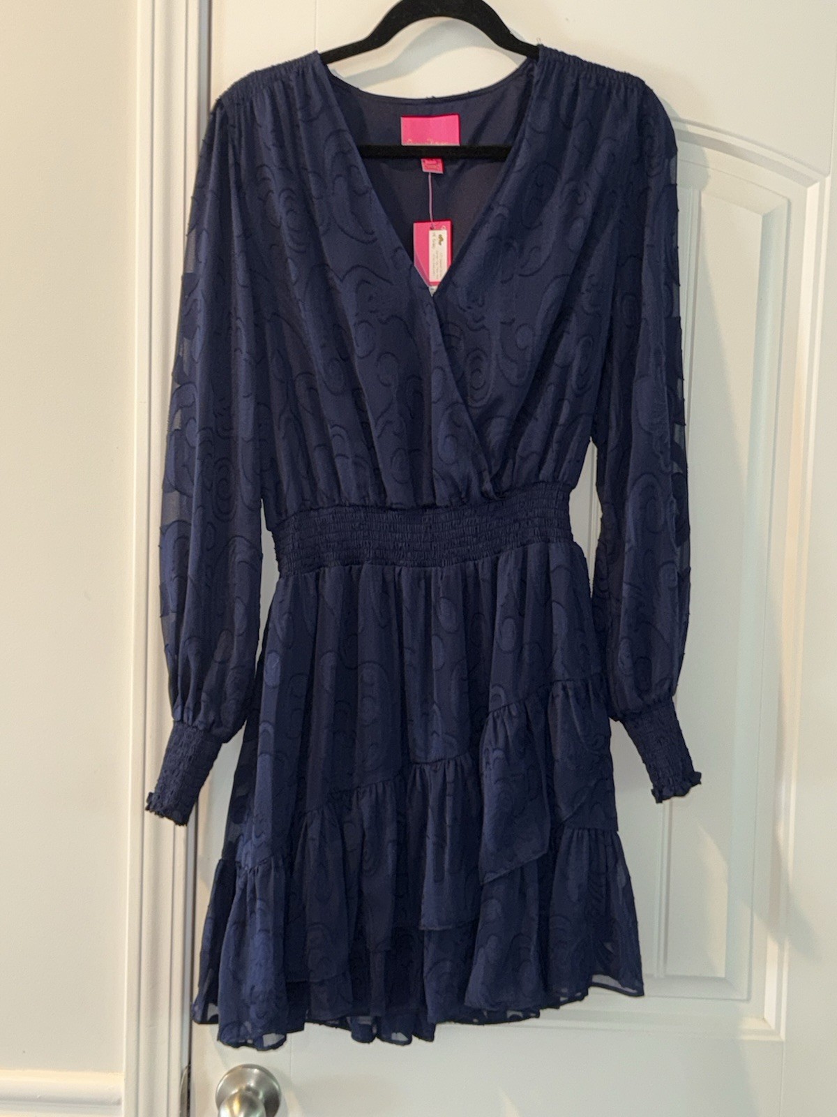 NWT Lilly Pulitzer Cristiana Long Sleeves Dress Size 14