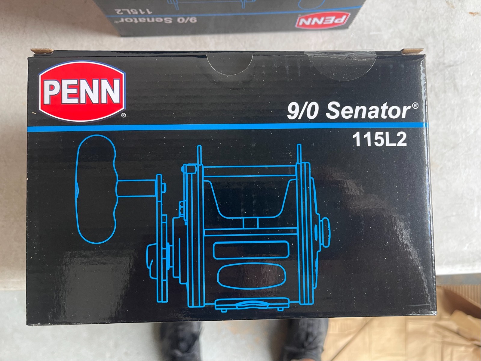 Penn Senator 9/0 115L2 Conventional Star Drag Saltwater Fishing Reel New