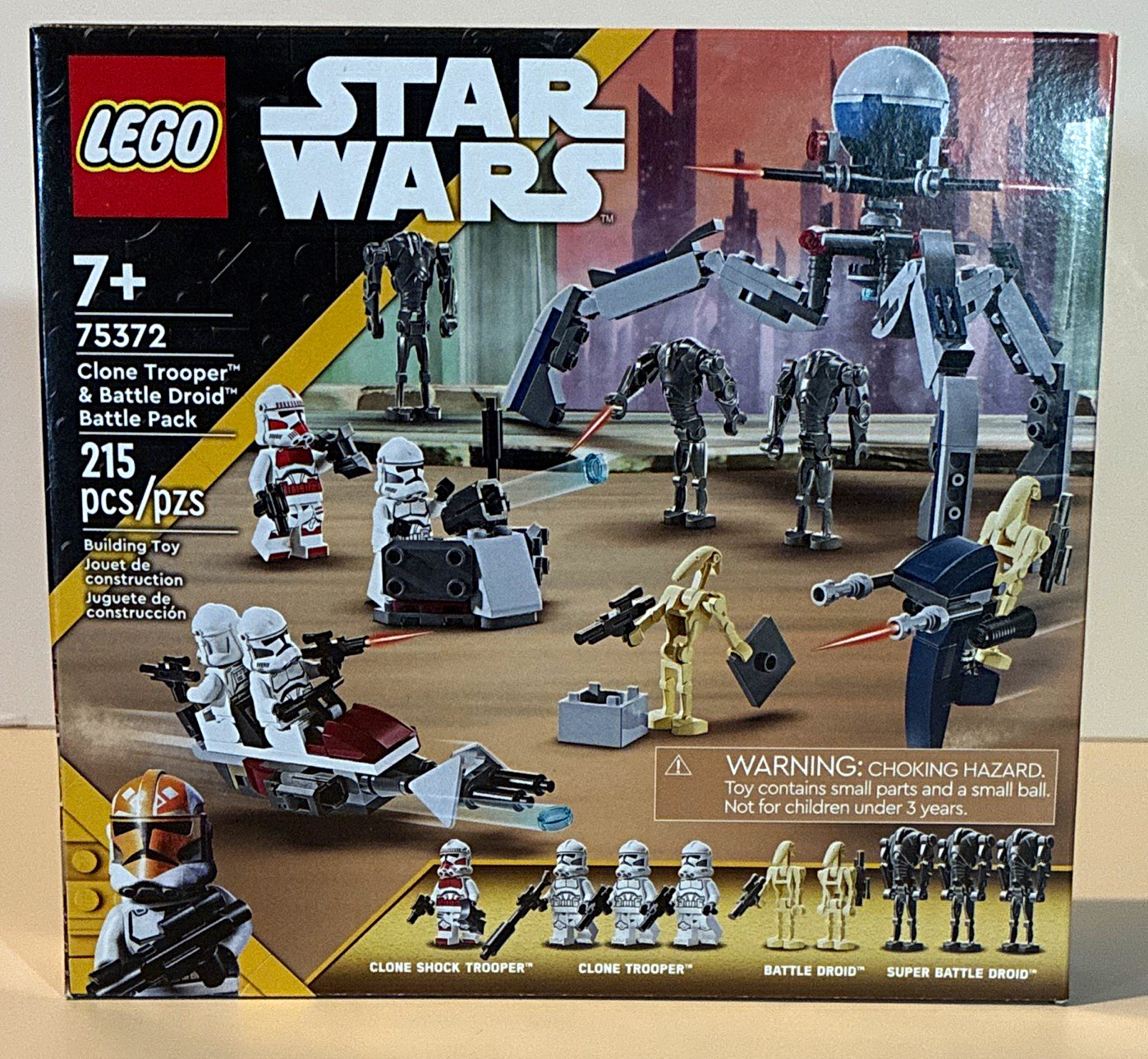 LEGO Star Wars 75372 Clone Trooper & Battle Droid Battle Pack *New Sealed*