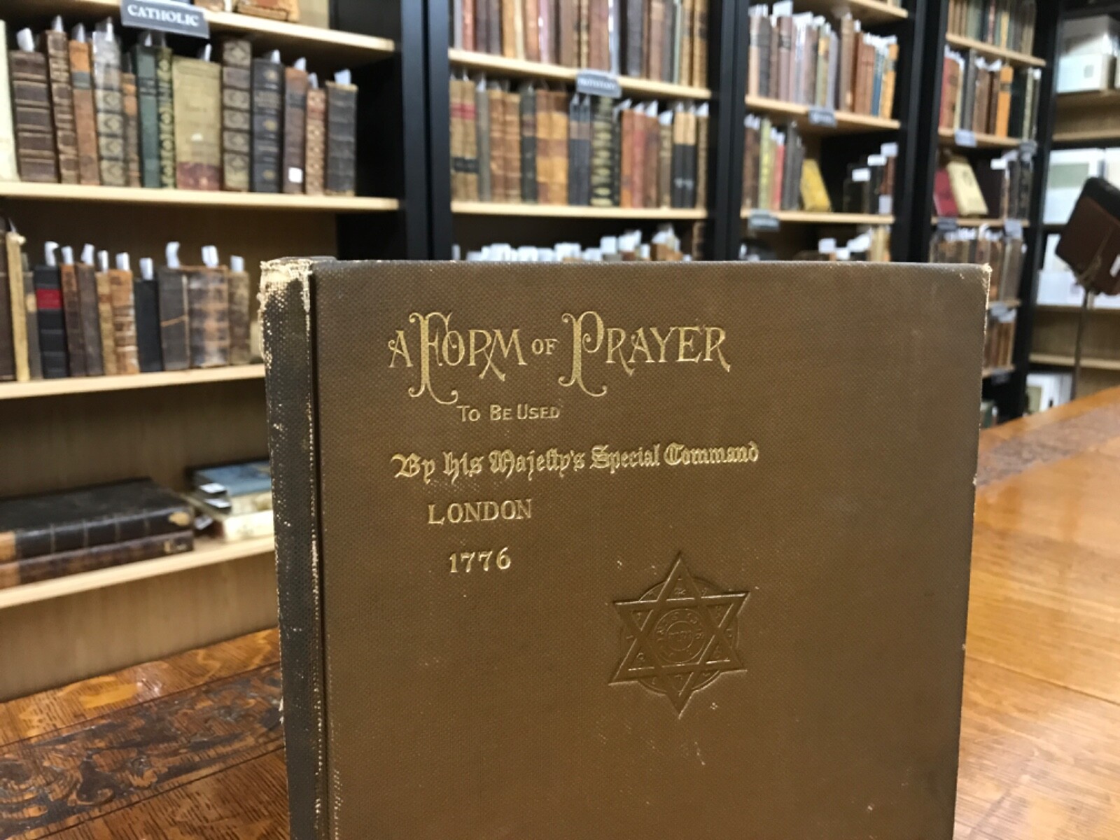 1898 A Form of prayer Issued By Special Command of His Majesty George III