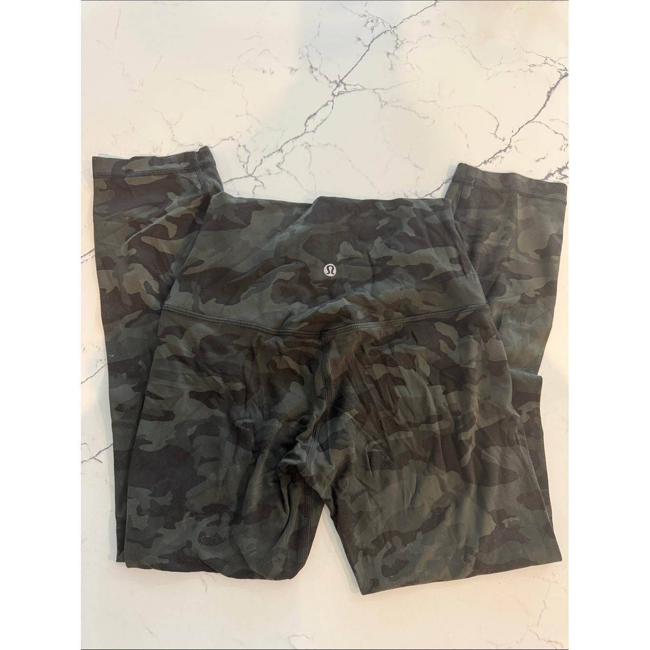 lululemon athletica align Camo leggings - Olive & Black