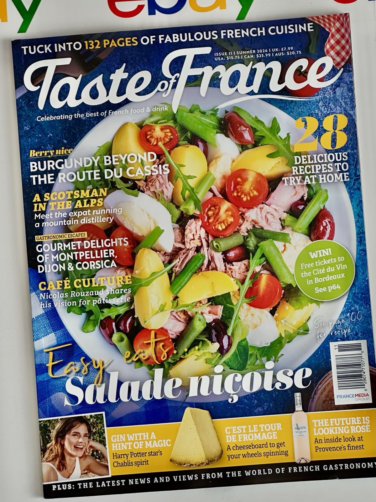 TASTE OF FRANCE 🇫🇷 #11 Magazine (2026) Celebrating Best of French Food & Drink