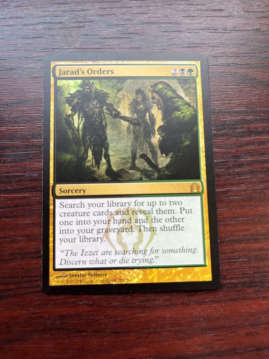 1x JARAD'S ORDERS - Return to Ravnica - MTG - Magic the Gathering
