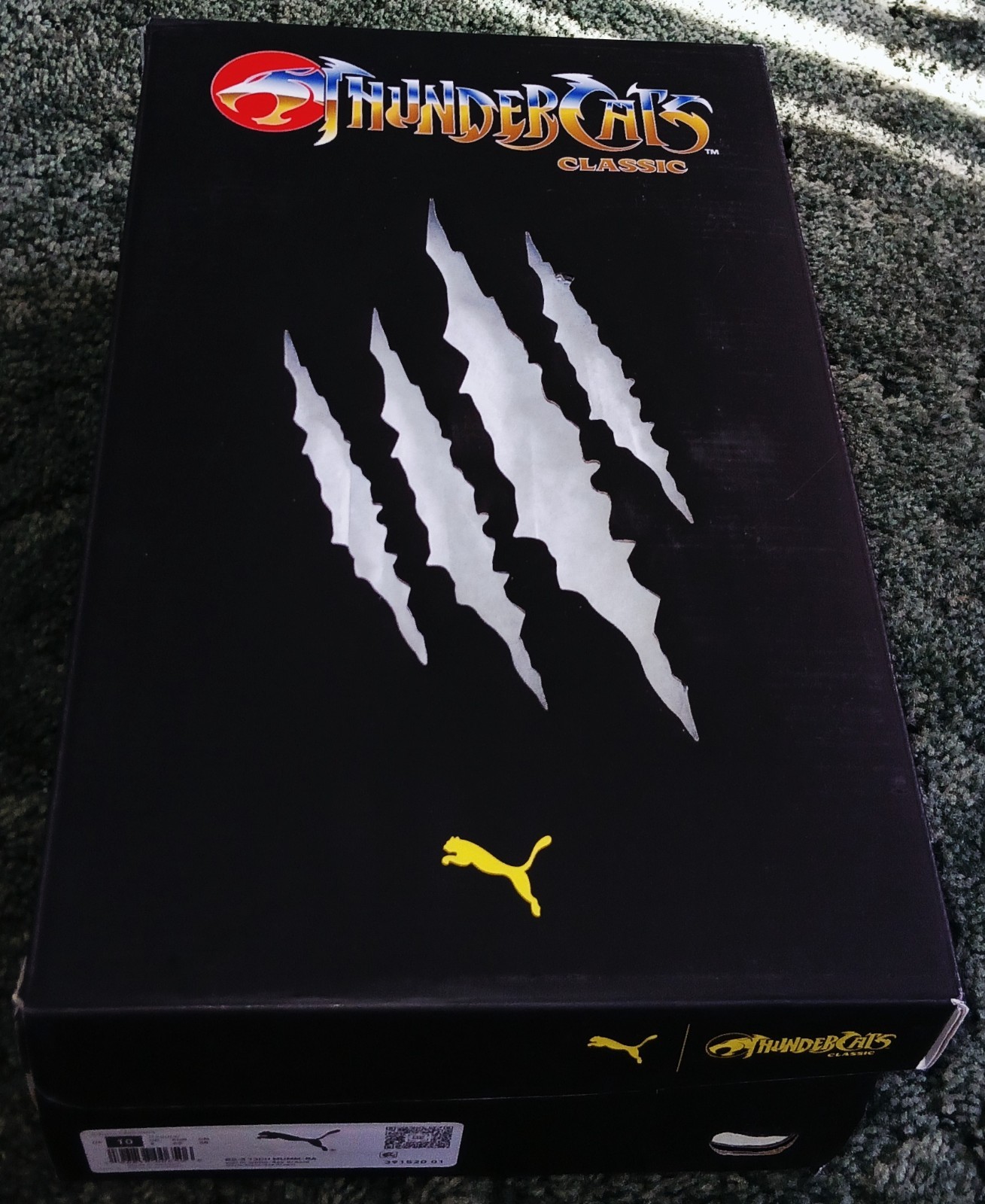 PUMA X THUNDERCATS RS-X T3CH MUMM-RA LIMITED EDITION SNEAKERS ~ SIZE 10