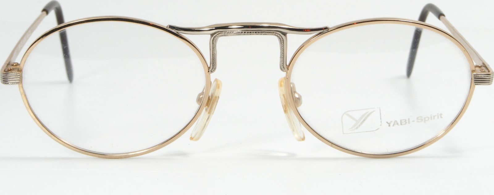 Vintage YABI-Spirit SP-35 #269 Gold Metal Eyeglasses Glasses Frame 48-22-135 NOS