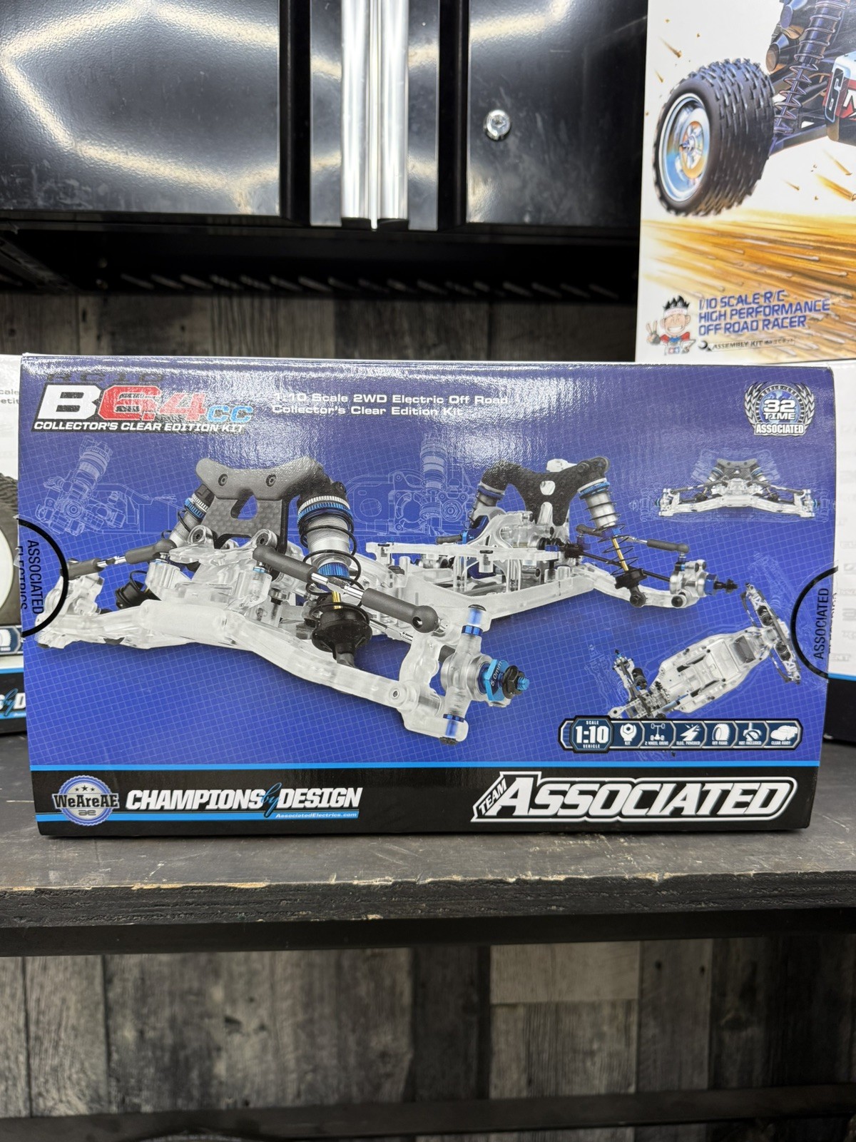 Team Associated RC10 B6.4 Collector's Clear Edition Kit with extra parts Team Associated RC10 B6.4 Collector's Clear Edition Kit with extra parts