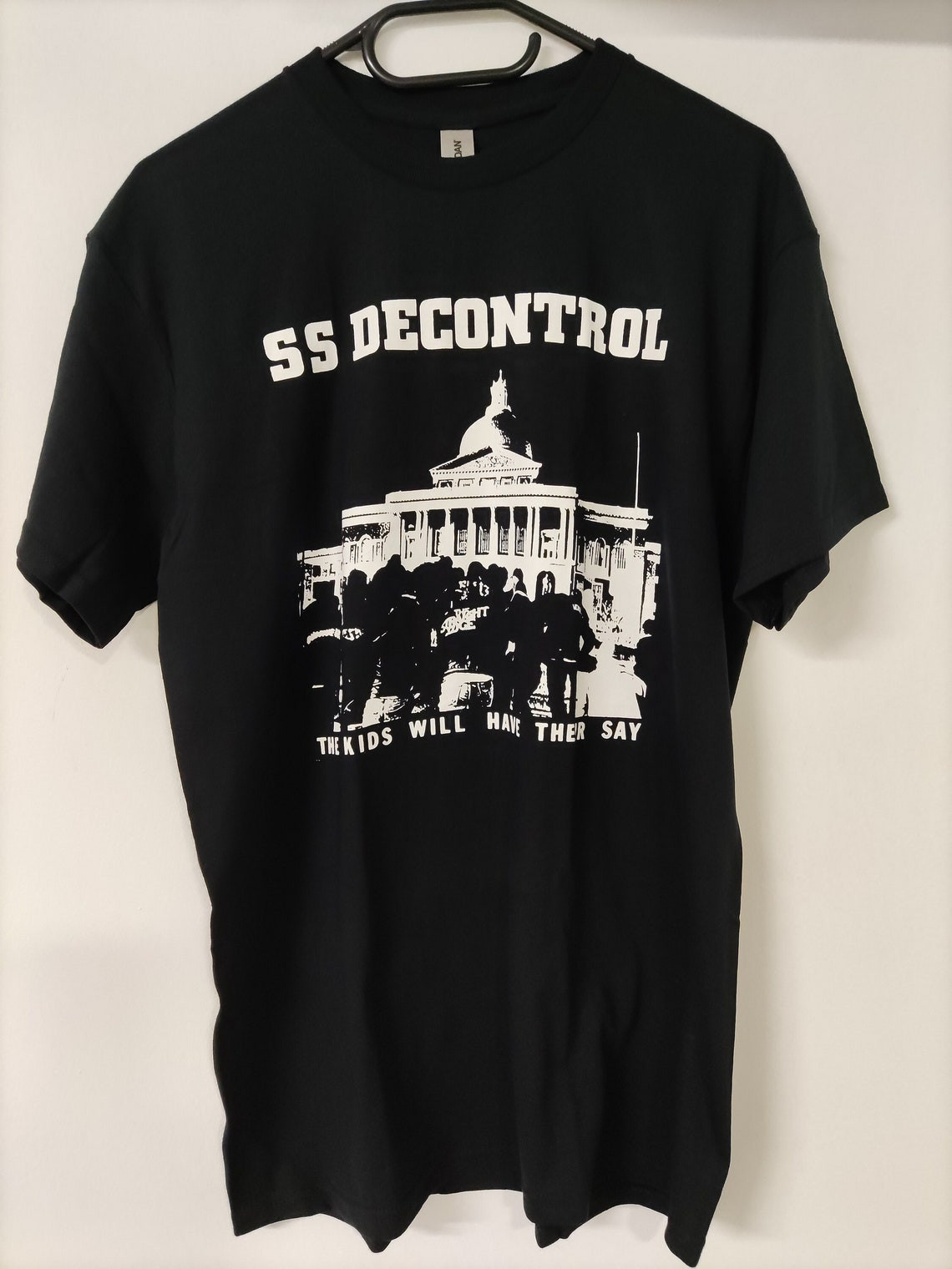 SS Decontrol Shirt hardcore straight edge negative approach  Unisex Tee