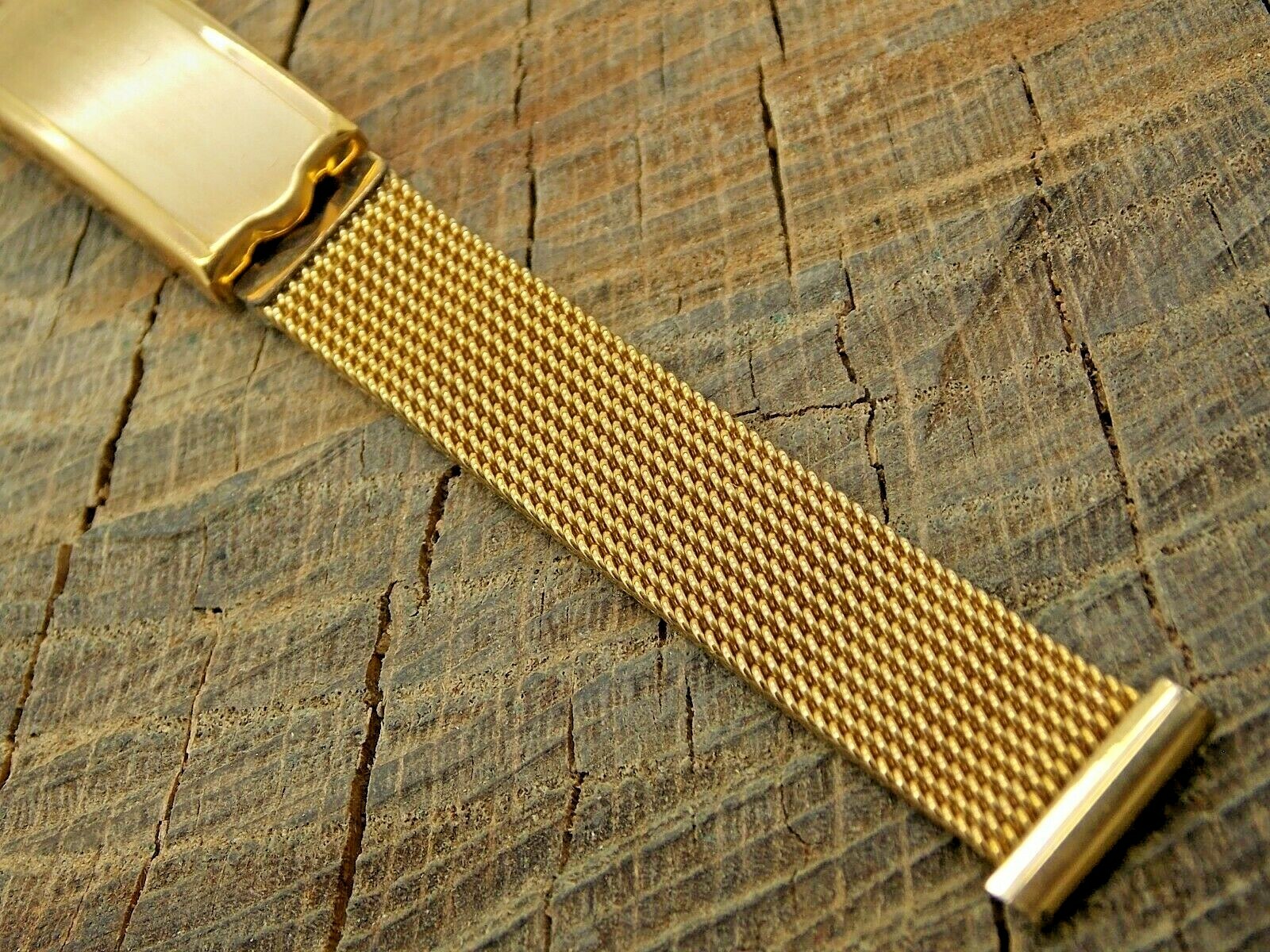 JB Champion NOS Vintage Unused Gold Plate Deployment Clasp Watch Band 13mm JB Champion NOS Vintage Unused Gold Plate Deployment Clasp Watch Band 13mm