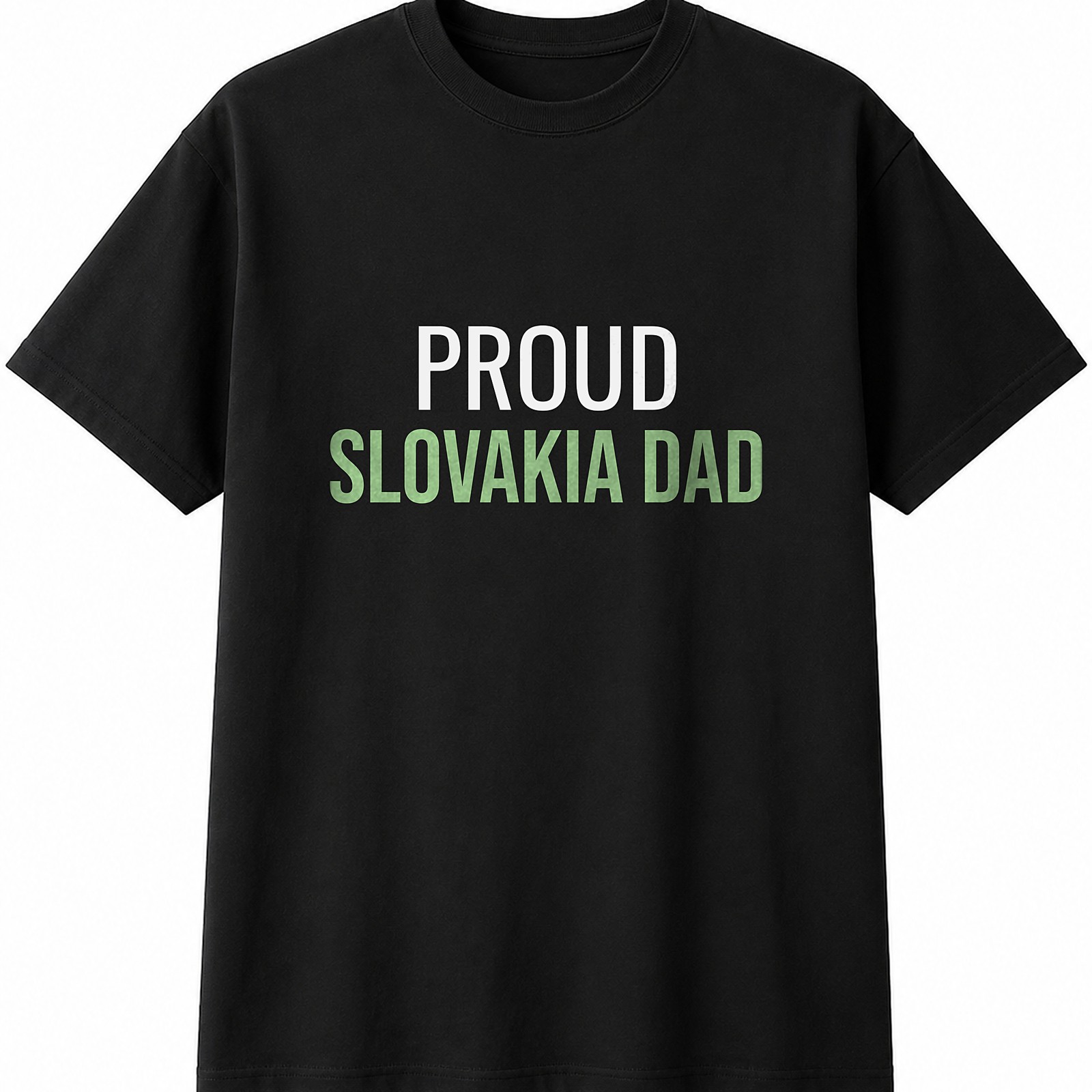 Proud Slovakia Dad Mens Womens T-Shirt Funny Novelty Gift Tee Top